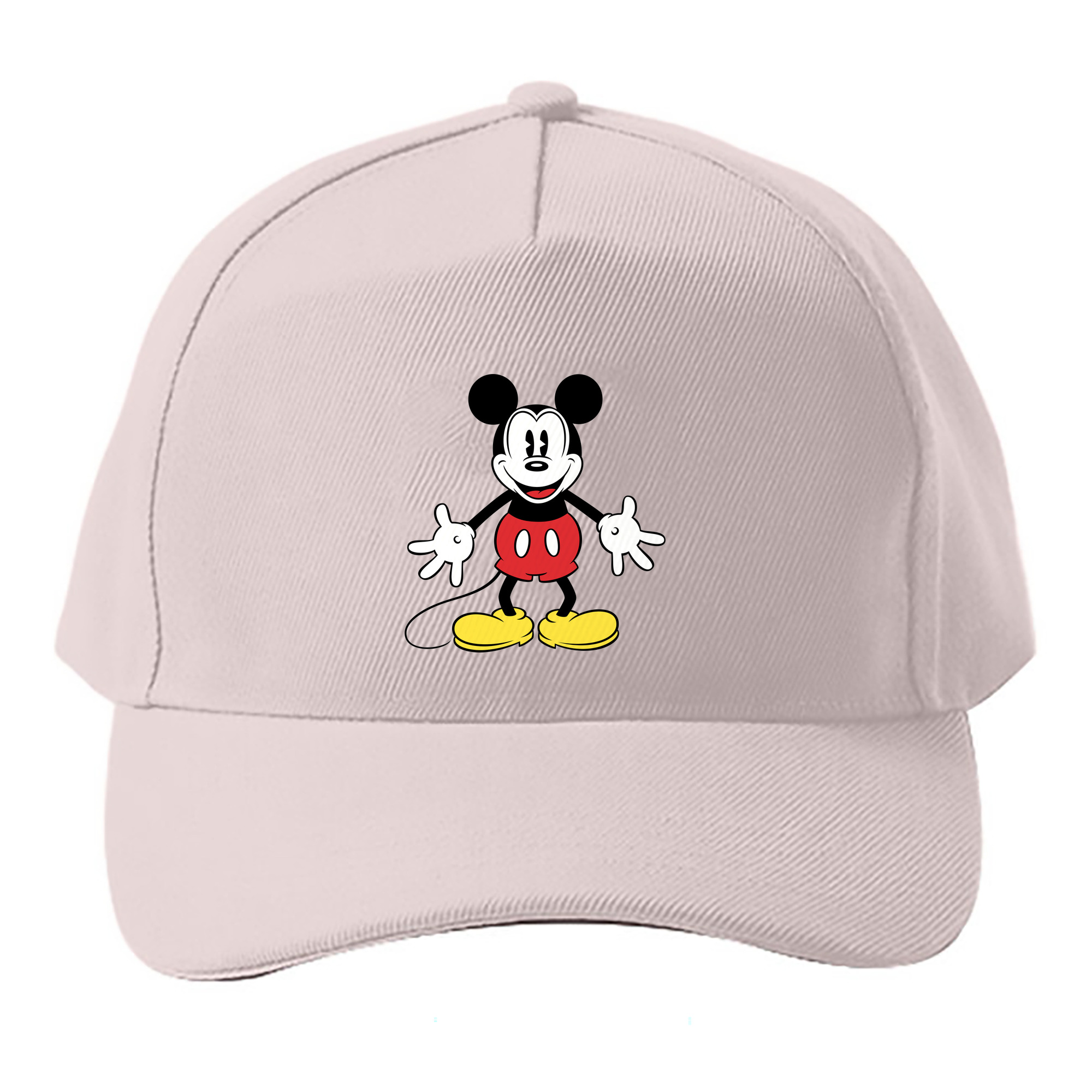 （画像用） ミッキーマウス Mickey Mouse ベースボールキャップ 綿100％ 男女兼用 帽子 スポーツ